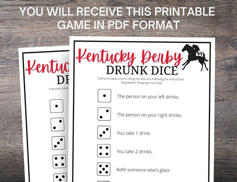 kentucky derby dice game.